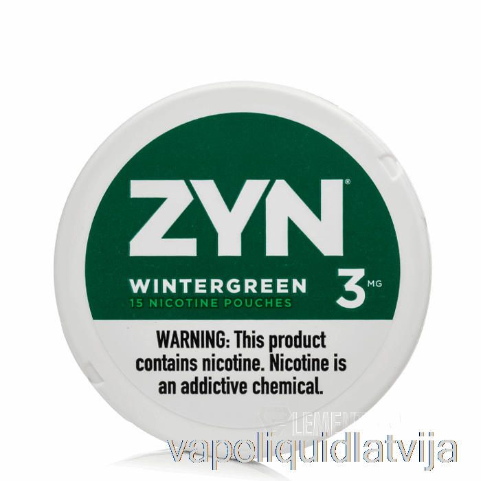 Zyn Nikotīna Maisiņi - Wintergreen 3mg Vape šķidrums